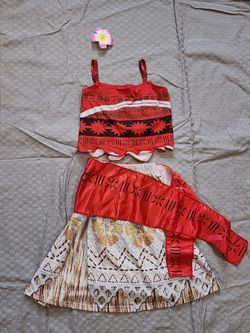 Moana costume kids size 5-6
