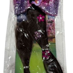 Disney Encanto Black Hair Braid Sparky Bow