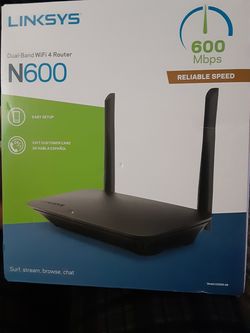 Linksys Dual Band Wifi 4 Router N600