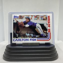 Carlton Fisk 1982 “In Action” Card#111