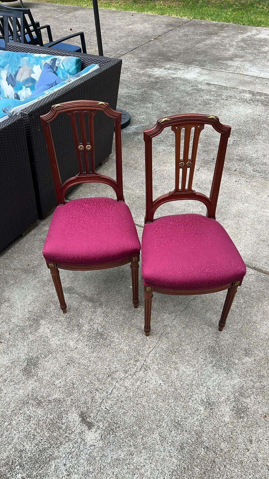 Antique Early 1900s Dining Chairs