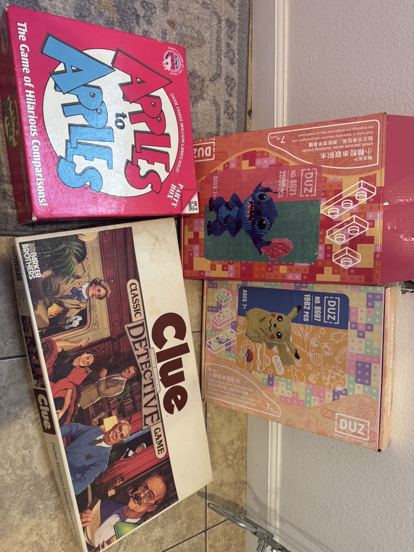 Legos And Board Games