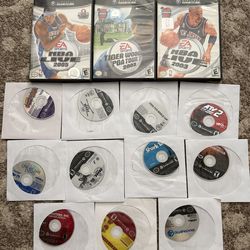 Nintendo gamecube games 5 each
