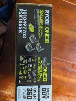 Ryobi One+ 18 v battery