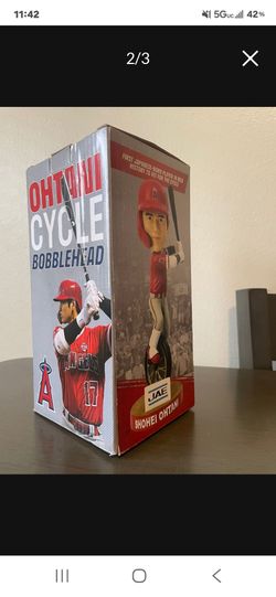 Ohtani 2019 Anaheim Angels Cycle Bobble head
