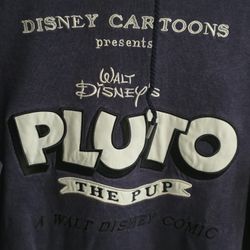 DISNEY 95TH ANNIVERSARY PLUTO HOODIE. NEW WITH TAGS. SIZE MEDIUM 