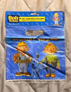 New Bob The Builder Treat Bags