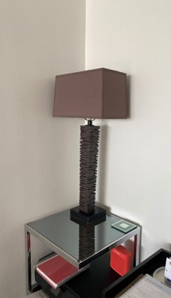 Wood lamp