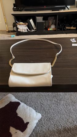 Off White Cross Body Purse