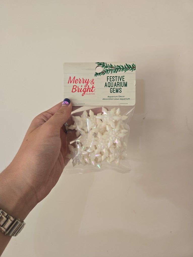 Festive aquarium gems