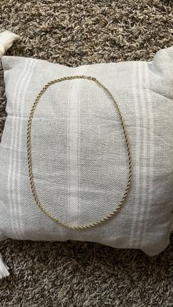 14k Gold Rope Chain
