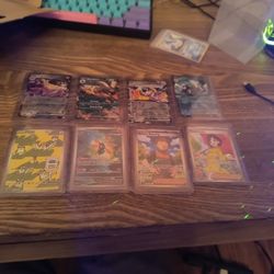 Pokemon Cars in hard cases| Ex,Full Arts.