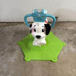Fisher Price bounce and spin puppy