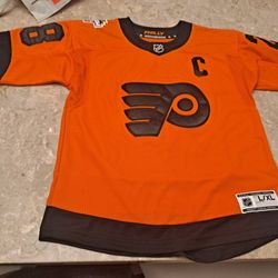 Claude Giroux Orange Stadium Series Jersey