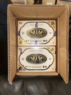 Topps 2026 Tier One Baseball Hobby Box Sealed Singles