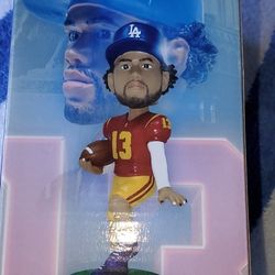 Caleb Williams Dodgers Bobblehead