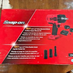 Snap on 1/2” 18v impact