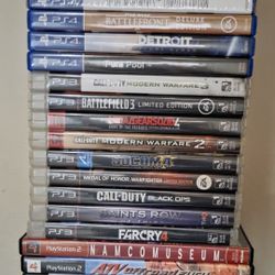 PS5 PS4 PS3 PS2 Games- Send Me Offers. Some Games Are Sealed