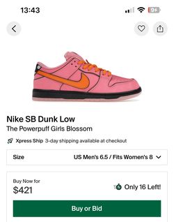 Nike SB Dunk Low The Powerpuff Girls Blossom