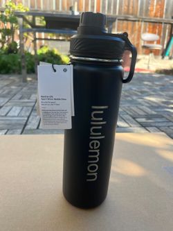 lululemon Back to Life Sport Water Bottle 24oz - Black - New With Tags (2 available)