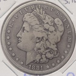 1881 Morgan Dollar 