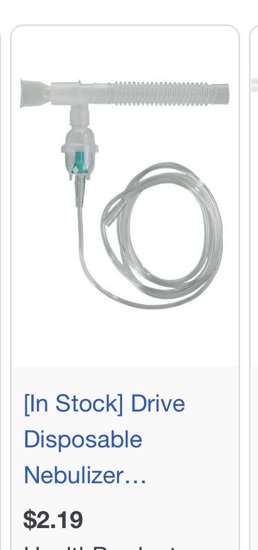 Disposable Nebulizer, Breathing Treatment