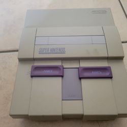 Super Nintendo Entertainment System SNES For Parts Or Repair