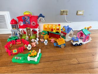 Fisher-Price Little People farm-themed playsets