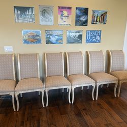 Dinning room chairs, Custom made!