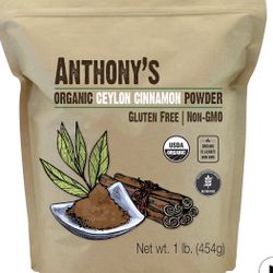 Anthony’s organic cassia cinnamon