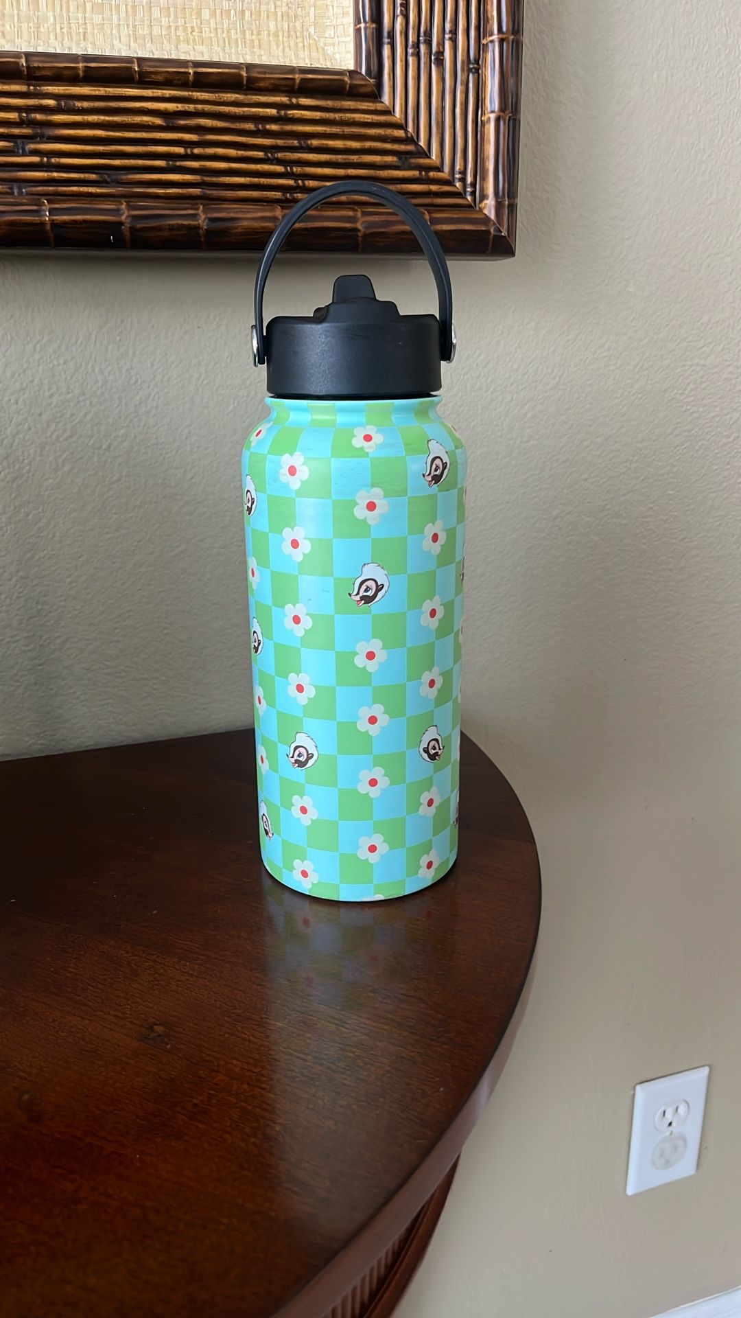 Disneyland Flower From Bambi Stainless Steel Tumbler Like New