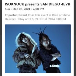 ISOKNOCK SAN DIEGO 4EVR