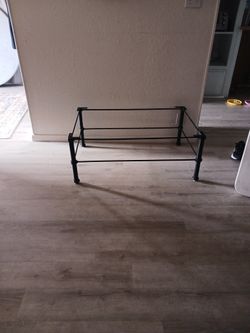 Wrought Iron Frame For Coffee Table/TV Stand