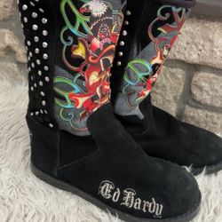 ED HARDY BOOTS