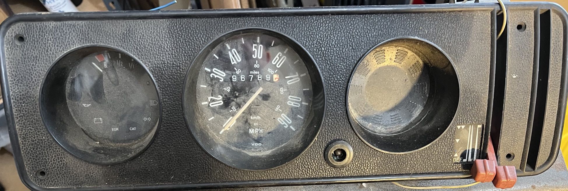 VW Bus Instrument Cluster SPEEDO