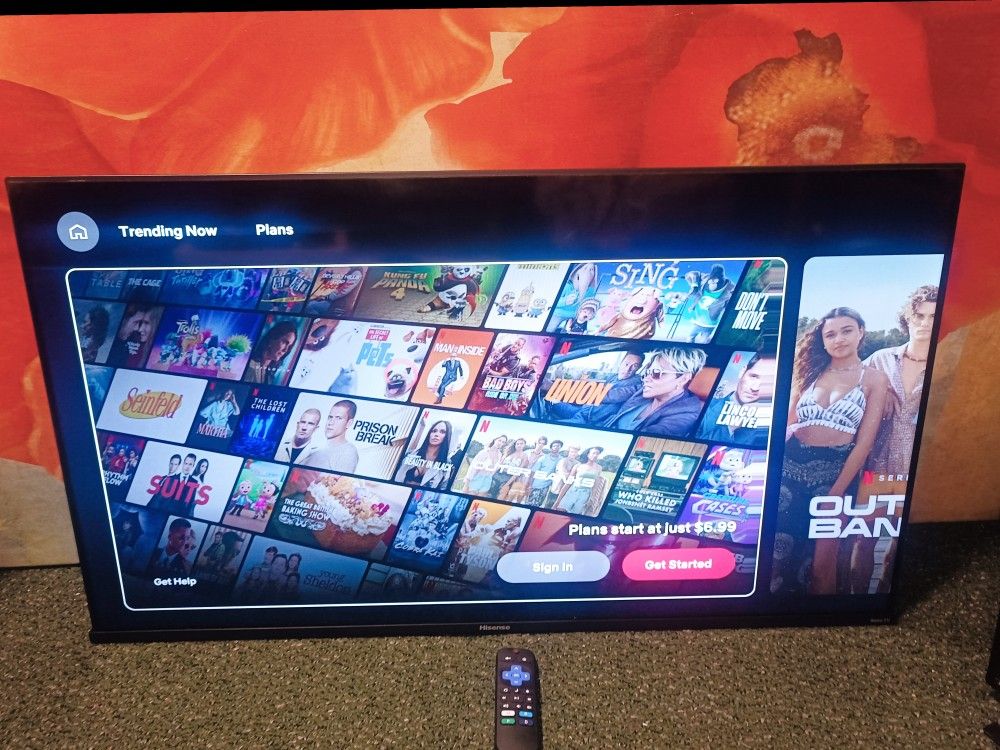 Roku Smart TV With Remote 40'