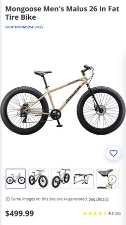 Mongoose bike beach cruiser