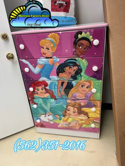 Five drawer dresser princess chest cajonera Comoda compressed