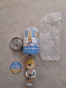 Funko Soda- Luke Skywalker [CHASE = Glow in the Dark] (1 out of 3,200)