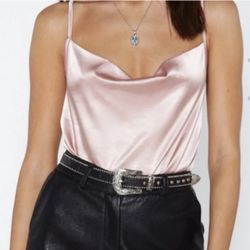 Satin Bodysuit Size 2