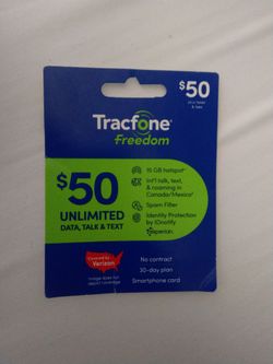 Tracfone card