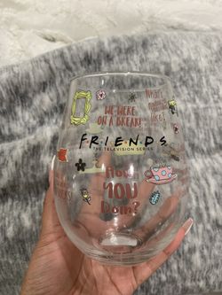 Friends Stemless Glass