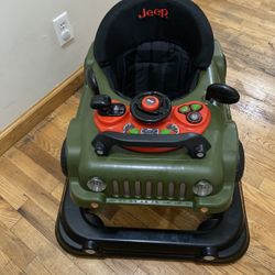 Jeep Classic Wrangler 3-in-1 Grow With Me Activity Walker 