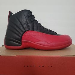 Air Jordan 12 Retro Flu Game (2025) Black/Red ✅️ Size 9.5 Men's 🆕️ DS, Brand New, 1000% Authentic Guaranteed 🔸️Nike AJ12 XII 🔥🔥🔥