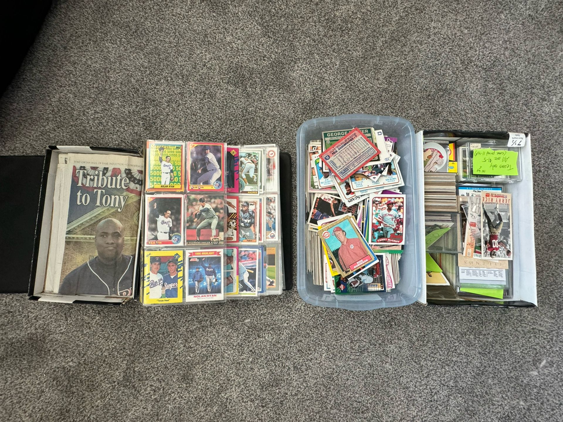 Baseball card collection from '92-'04ish