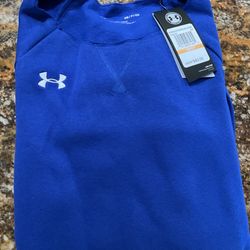NEVER WORN Under Armour Blue ( Small /P) Pocket Sweatshirt