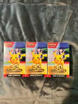 Pokemon 30th Celebration Booster Bundle (3)