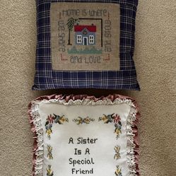 NEW Hand Stitched Pillows $24 Each