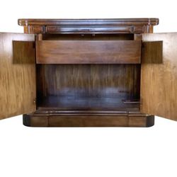 Thomasville Vintage Drop-Leaf Buffet / Server – Solid Wood, Elegant Storage