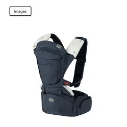 Chicco SideKick Plus 3-in-1 Hip Seat Baby Carrier - Denim (Blue)